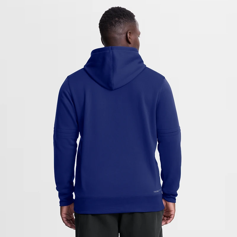 Men's Nike Royal Texas Rangers Authentic Collection Therma-FIT Hoodie