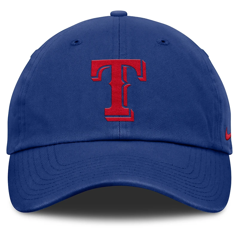 Casquette ajustable Nike Royal Texas Rangers Club pour homme