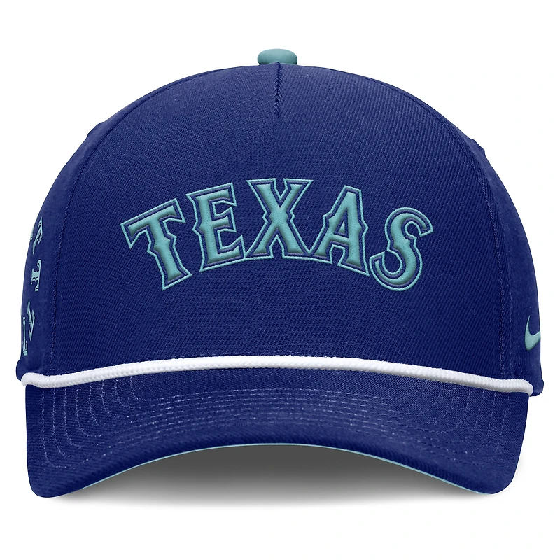 Men's Nike  Royal Texas Rangers Father's Day Rise Adjustable Hat
