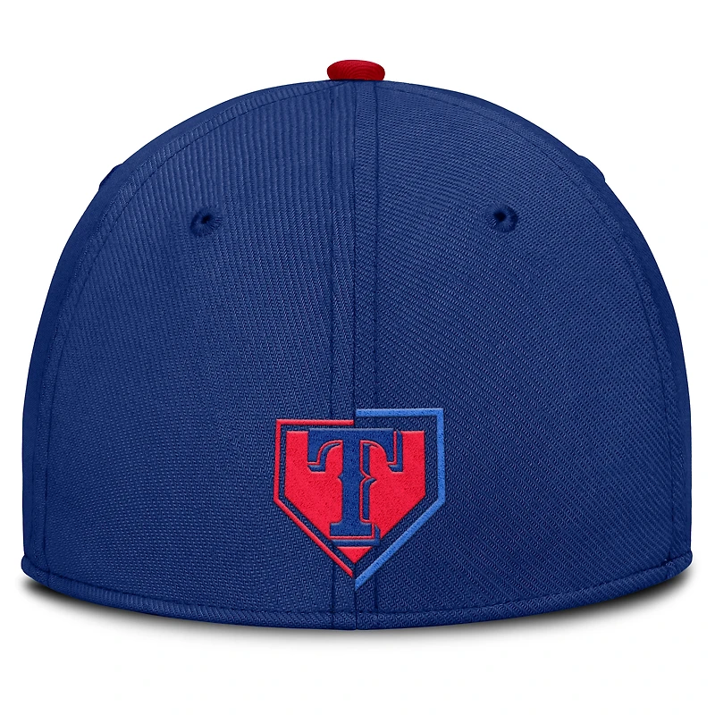 Men's Nike Royal Texas Rangers Primetime Rise Dri-FIT Flex Hat
