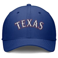 Casquette Nike Royal Texas Rangers Rise Performance Flex pour homme