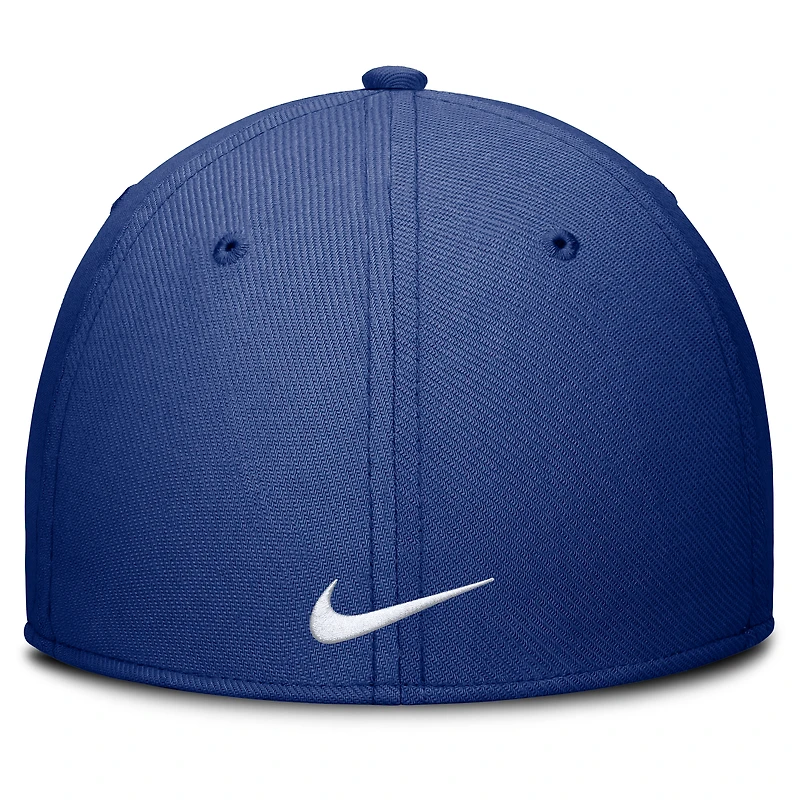 Casquette Nike Royal Texas Rangers Rise Performance Flex pour homme