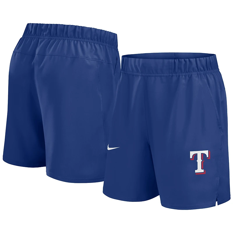 Short tissé Nike Royal Texas Rangers Victory Dri-FIT pour homme
