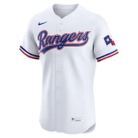 Men's Nike White Texas Rangers Home Elite Jersey