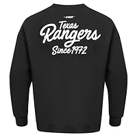 Sweat-shirt à épaules tombantes Pro Standard Texas Rangers Paint The City pour homme