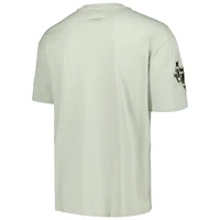 Men's Pro Standard Mint Texas Rangers Neutral CJ Dropped Shoulders T-Shirt