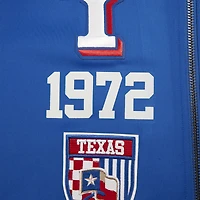 Men's Pro Standard Royal Texas Rangers Fast Lane Full-Zip Track Jacket