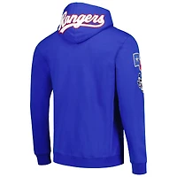 Sweat à capuche avec logo de l'équipe Royal Texas Rangers Pro Standard pour homme