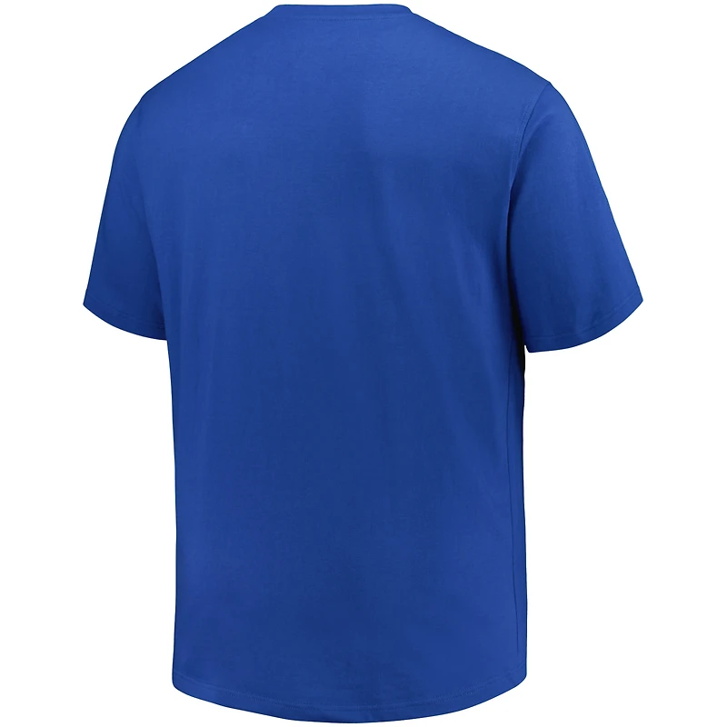 Profil Royal Texas Rangers Big & Tall Heart Soul T-shirt pour homme