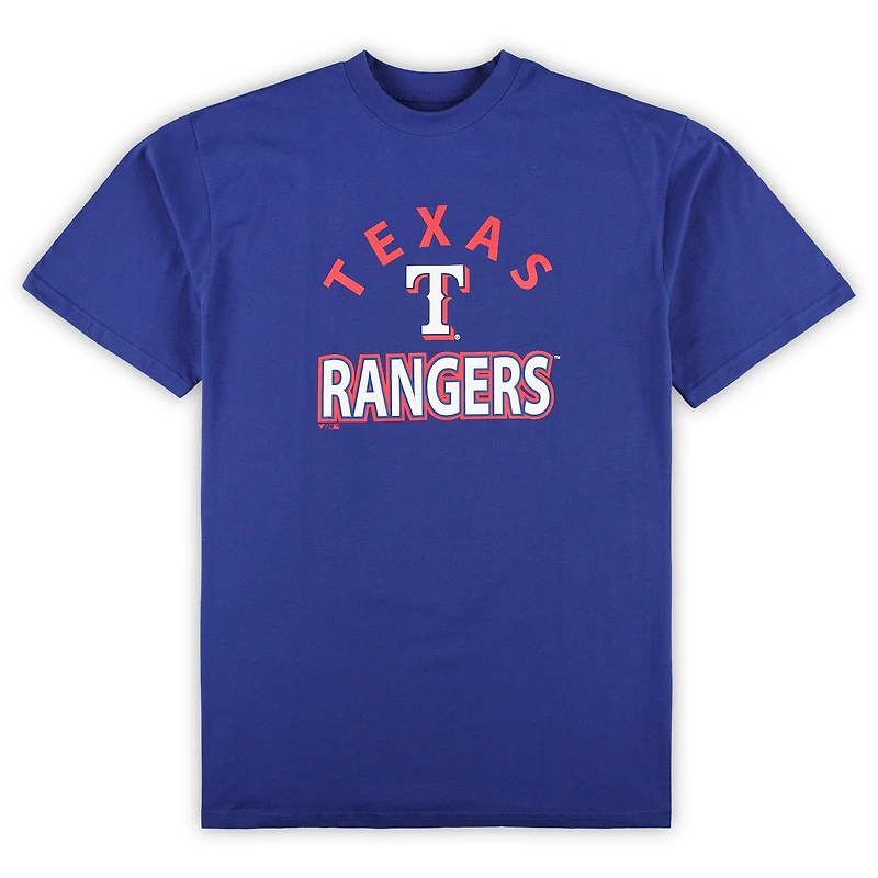 Ensemble combiné t-shirt et short pour hommes Profile Texas Rangers Big & Tall
