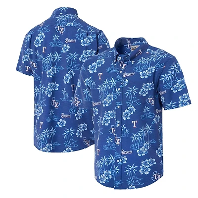 Chemise boutonnée Reyn Spooner Royal Texas Rangers Kekai pour homme