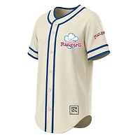 Men's Stitches Natural Texas Rangers Throwback Fashion Jersey