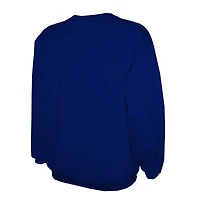 Men's Stitches Royal Texas Rangers Lightweight Crew Sweatshirt