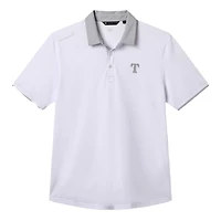 Men's TravisMathew  White Texas Rangers Victory Vibes Polo