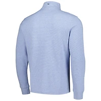 Veste Vineyard Vines bleu clair Texas Rangers Saltwater Quarter-Zip pour hommes