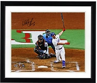 Mitch Garver Texas Rangers Autographed 2023 World Series Champions 16" x 20" Hitting Photograph