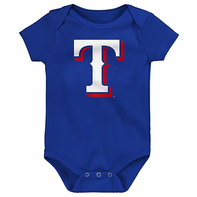 Newborn & Infant Outerstuff  Royal Texas Rangers Primary Team Logo Bodysuit