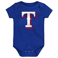 Newborn & Infant Outerstuff  Royal Texas Rangers Primary Team Logo Bodysuit