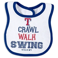 Ensemble de nuit et jeu pour nouveau-nés nourrissons par Erin Andrews Texas Rangers