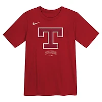 Preschool Nike Red Texas Rangers 2026 City Connect Logo T-Shirt