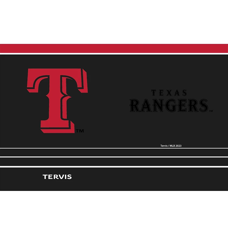Tervis Texas Rangers 30oz. Gobelet de jeu de nuit avec paille