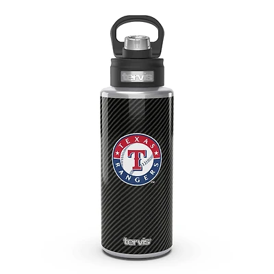 Tervis Texas Rangers 32oz. Carbon Fiber Wide Mouth Bottle