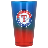 Rangers du Texas 16oz. Verre à pinte ombré