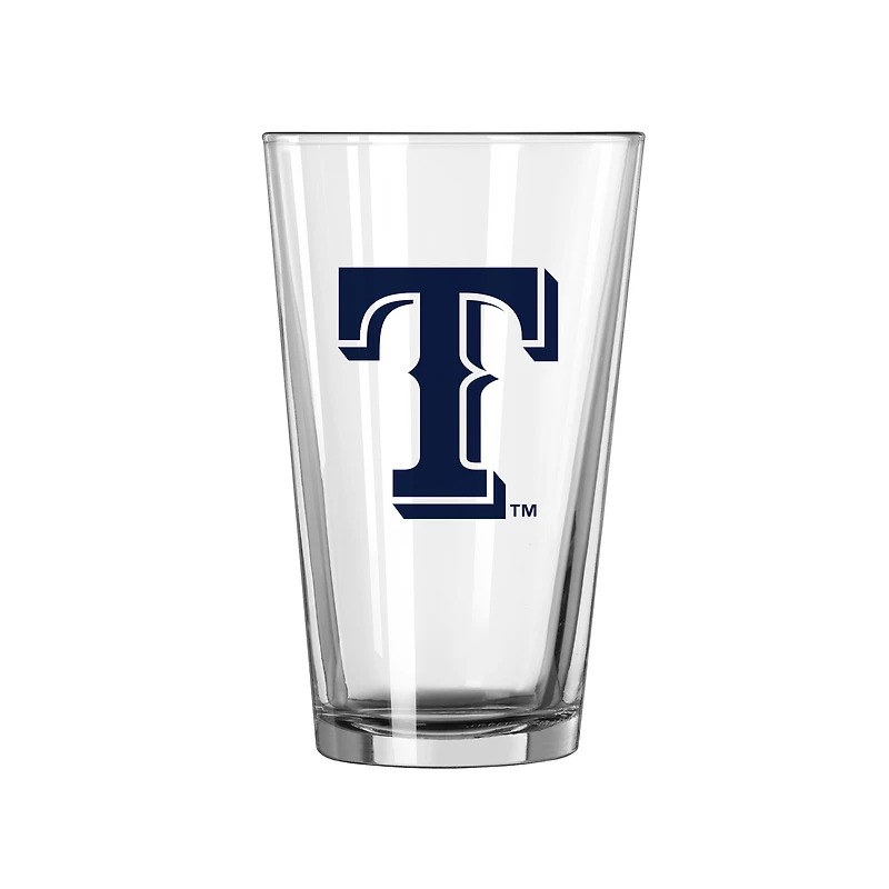 Rangers du Texas 16 oz. Verre à pinte Team Wordmark Game Day