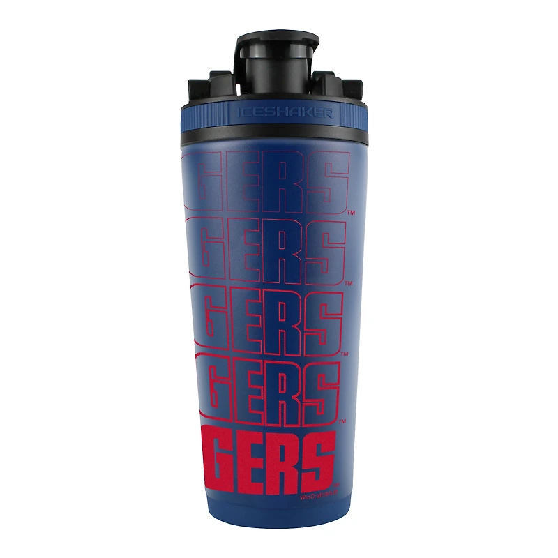 Texas Rangers 26oz. 4D Stainless Steel Shaker Bottle