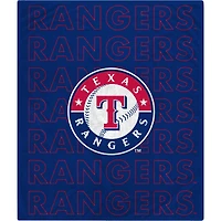 Texas Rangers 60" x 70" Echo Wordmark Lightweight Blanket