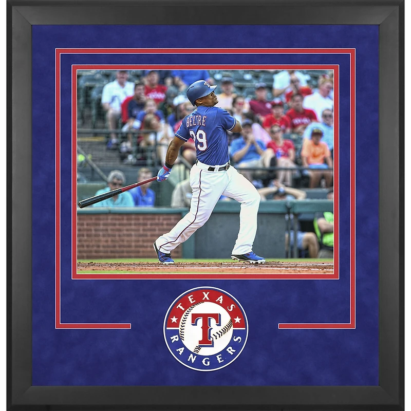 Cadre photo horizontal de luxe Texas Rangers 16" x 20"