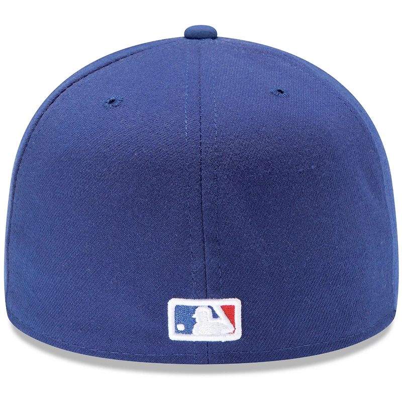 Texas Rangers New Era Game Authentic Collection On-Field Low Profile 59FIFTY - Chapeau ajusté Royal