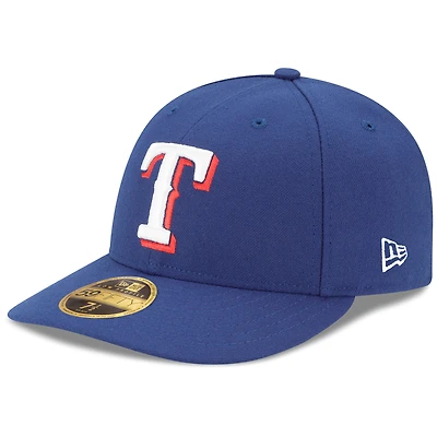 Texas Rangers New Era Game Authentic Collection On-Field Low Profile 59FIFTY - Chapeau ajusté Royal