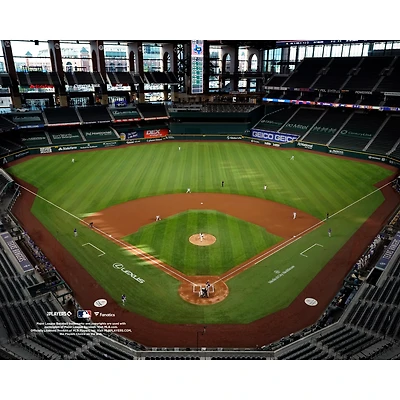 Texas Rangers Unsigned Globe Life Field General View Photograph