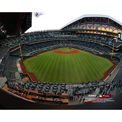 Texas Rangers Unsigned Globe Life Field Outfield General View Photograph