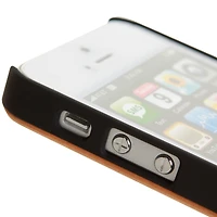 Coque principale en bois pour iPhone 5 des Texas Rangers