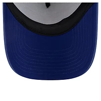 Casquette ajustable New Era Texas Rangers A-Frame 9FORTY blanche/bleue pour tout-petit