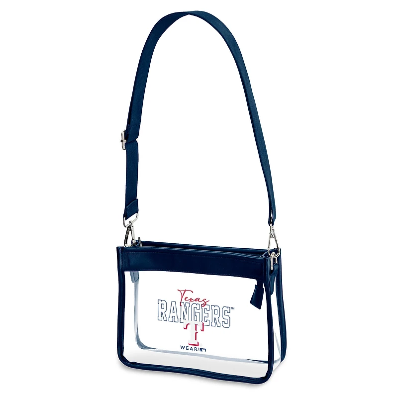 Sac bandoulière mini à chaîne en plastique WEAR by Erin Andrews Texas Rangers