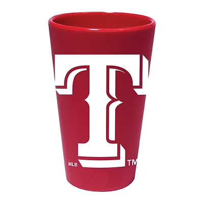 WinCraft Texas Rangers 16oz. Team Color Silicone Pint Glass