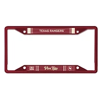 WinCraft  Texas Rangers 2026 City Connect Laser Cut Metal License Plate Frame