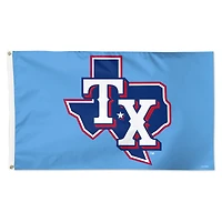 Drapeau de luxe WinCraft Texas Rangers 3' x 5' à une face