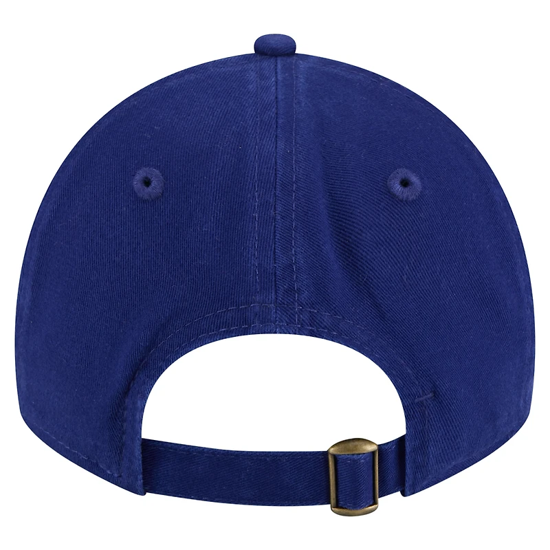 Casquette ajustable New Era Royal Texas Rangers Preppy Team 9TWENTY pour femme