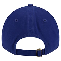 Casquette ajustable New Era Royal Texas Rangers Preppy Team 9TWENTY pour femme