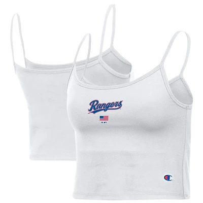 Débardeur blanc Champion Texas Rangers America pour femme