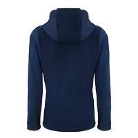 Veste zippée intégrale recyclée en softshell Texas Rangers Evoke Eco pour femme, bleu marine, Cutter & Buck