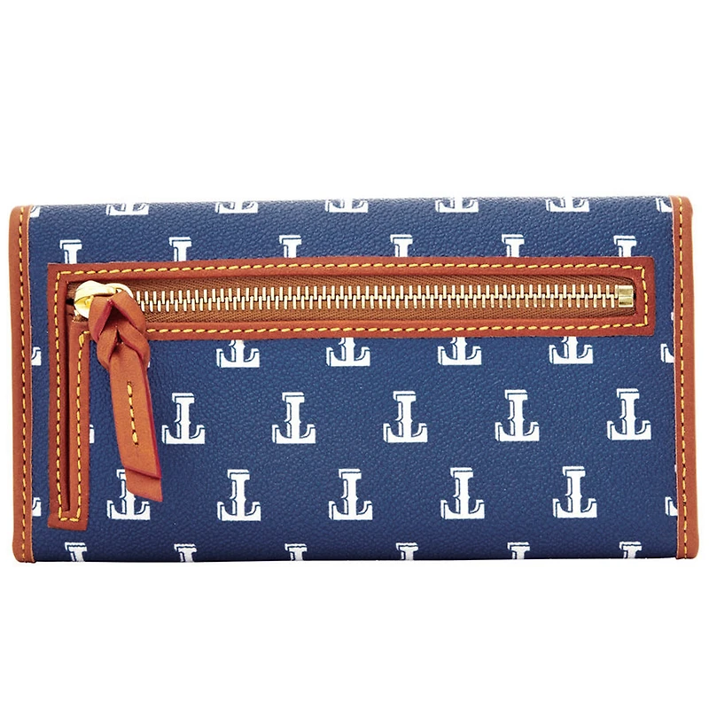 Pochette Continental Dooney & Bourke pour femme, aux couleurs de l'équipe des Texas Rangers