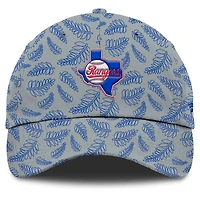 Women's Fanatics  Gray Texas Rangers Cooperstown Collection Shift Adjustable Hat