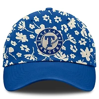 Chapeau ajustable Fanatics Royal Texas Rangers Blossom pour femmes