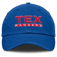 Women's Fanatics Royal Texas Rangers Fly Out Adjustable Hat
