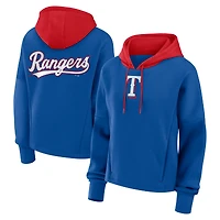 Sweat à capuche surdimensionné pour femmes Fanatics Royal Texas Rangers Legacy Favorite Spectator